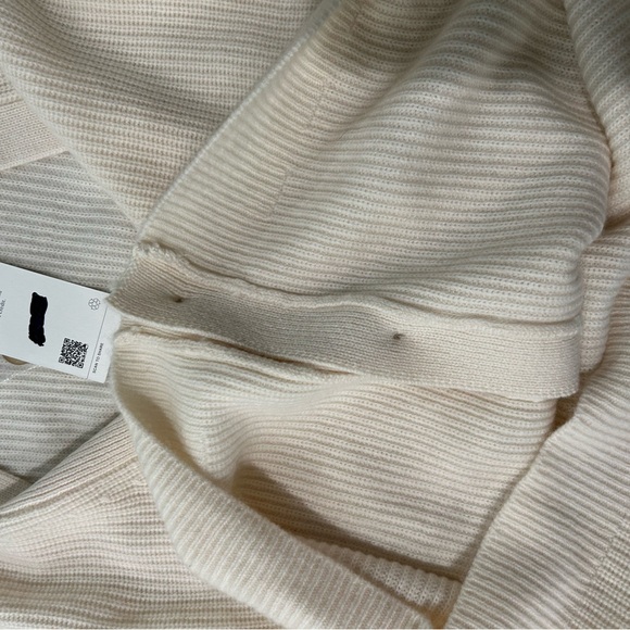 Mongolian Cashmere Oversized Boyfriend Cardigan Sweater Size Small - Picture 15 of 15